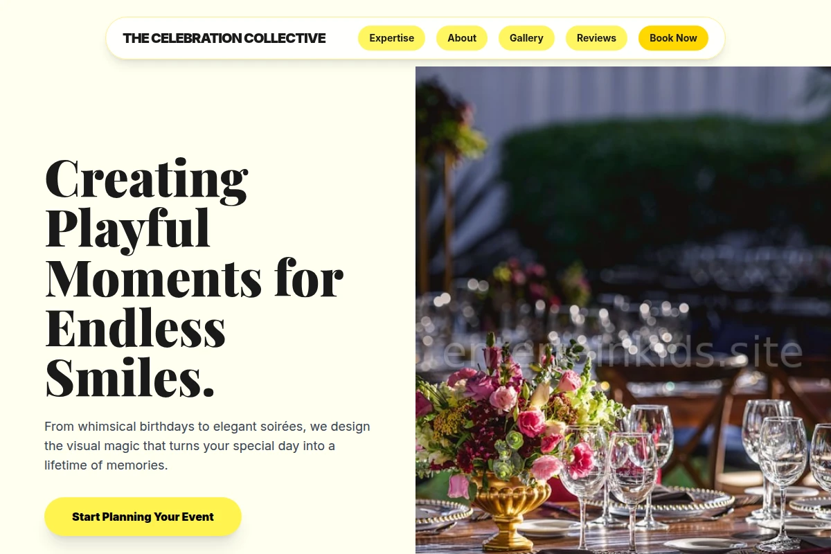 Merry Event Decor