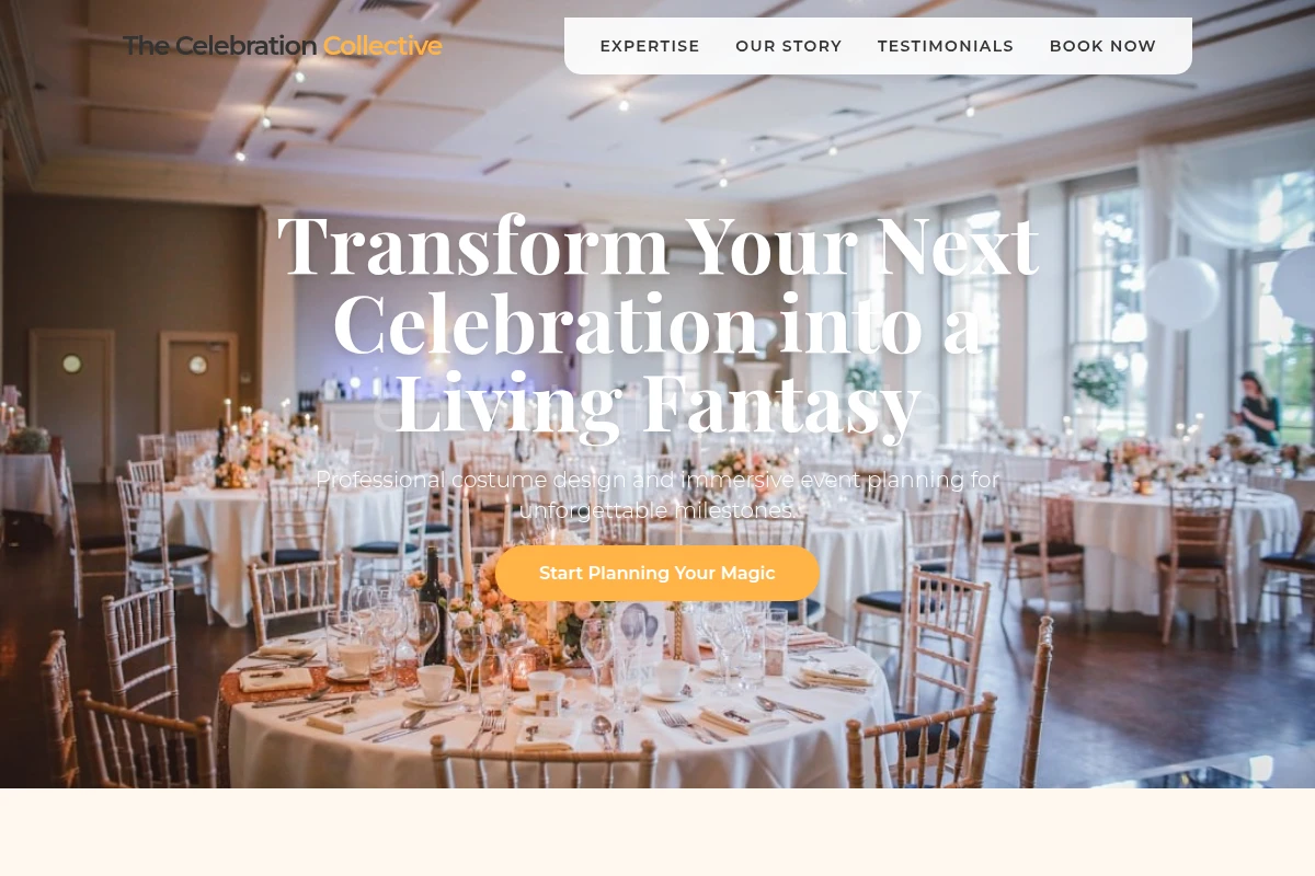 Costume Event Planning